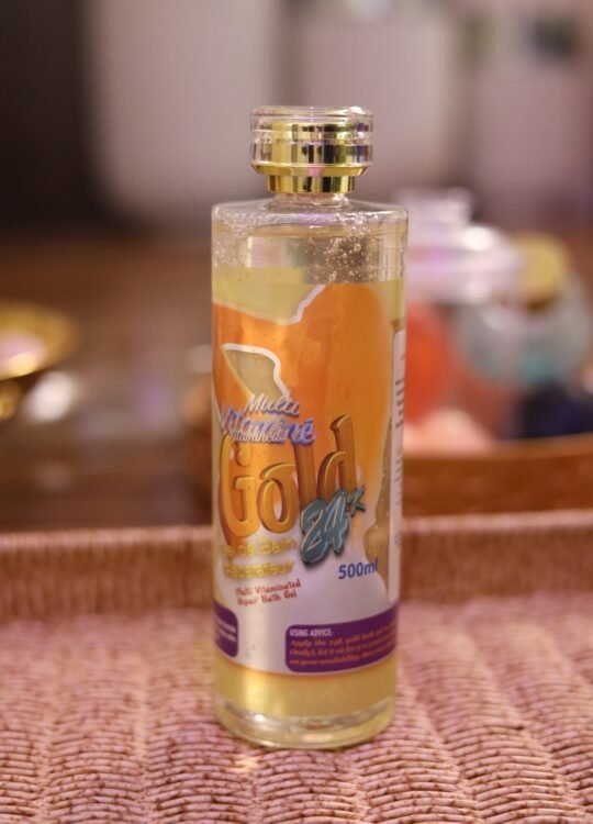 GEL DE BAIN RÉPARATEUR MULTI VITAMINÉ “GOLD 24 CARATS “