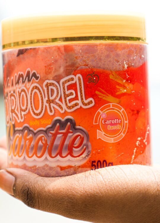 SAVON CORPOREL CAROTTE🥕PURIFIANT , RÉGÉNÉRANT  ET ECLAIRCISSANT.