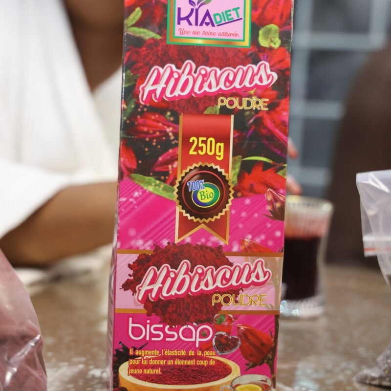 POUDRE D'HIBISCUS ( bissap) 100% naturelle.