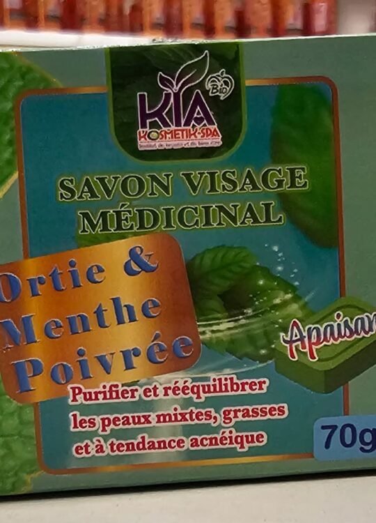 SAVON MÉDICINAL ORTIE & MENTHE POIVRÉ