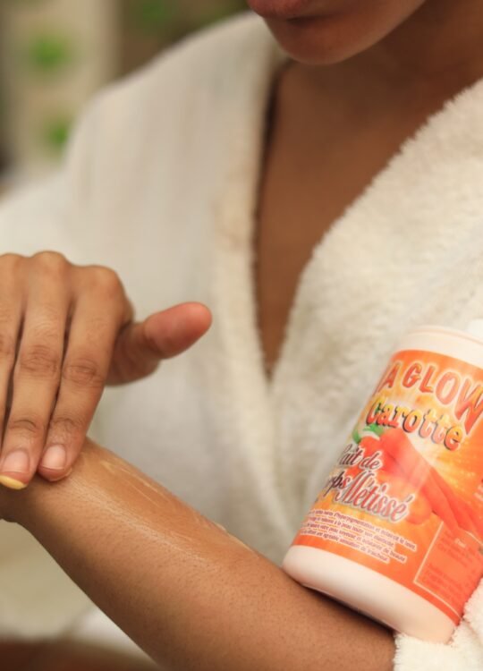 LAIT DE CORPS MÉTISSÉ “KIA GLOW ” CAROTTE🥕